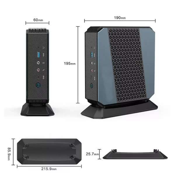 Mini PC AMD R9 5900HX Octa core