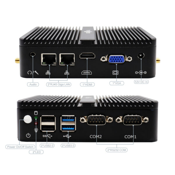 Mini Computer J4125 | 8G RAM | HDD 128GB - Imagen 6