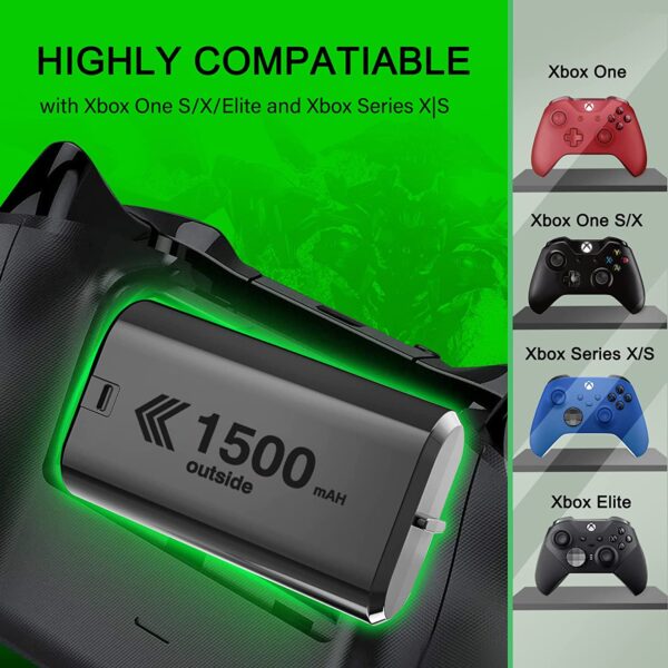 Bataria y cargador para  Xbox Series S/X - Imagen 4