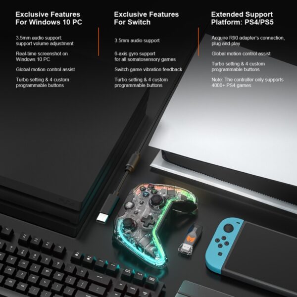 Mando/Gamepad | Switch, Playstation, Mac, Win, Android | 005 - Imagen 2