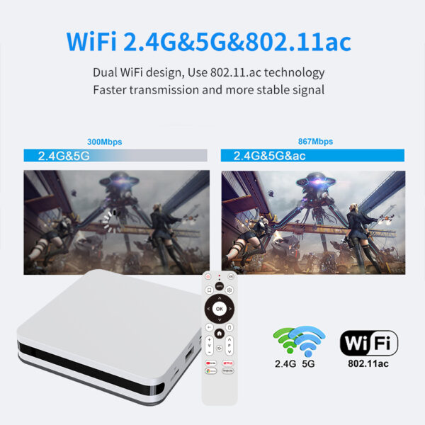 I96 Mini II H313 Android TV - Imagen 4