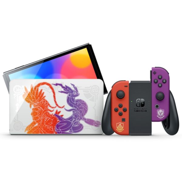 Nintendo Switch OLED Modelo Pokemon Scarlet and Violet - Imagen 6