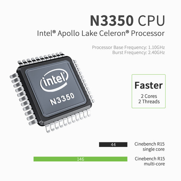 Mini PC GK35 Intel Celeron N3350 - Imagen 5