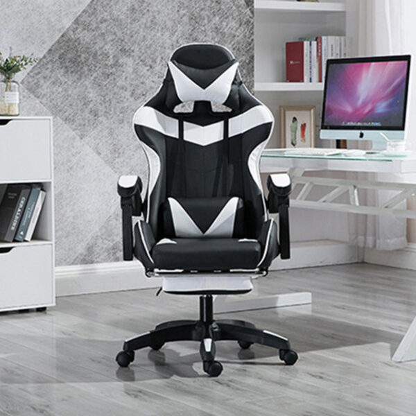 Computer Chair Internet Coffee Competition Seat Of Racing Car Home Gaming Live Anchor - Imagen 6