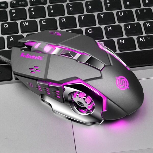 Mouse/Ratón Alambrico | Gaming K-SNAKE - Imagen 2