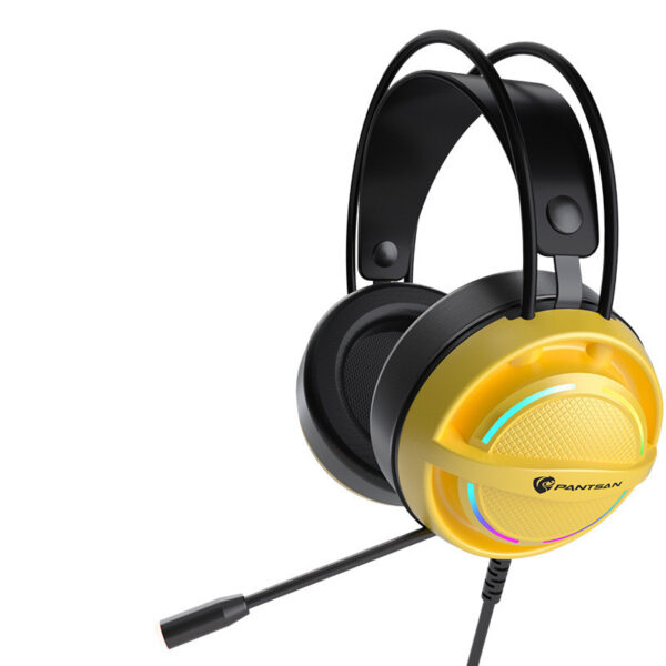 Head-Mounted Gaming Headset With Microphone Wired Microphone - Imagen 5