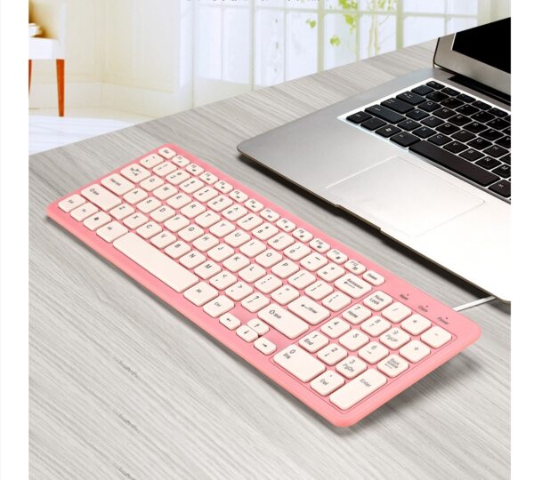 Wireless Keyboard Office Gaming Laptop Universal - Imagen 10