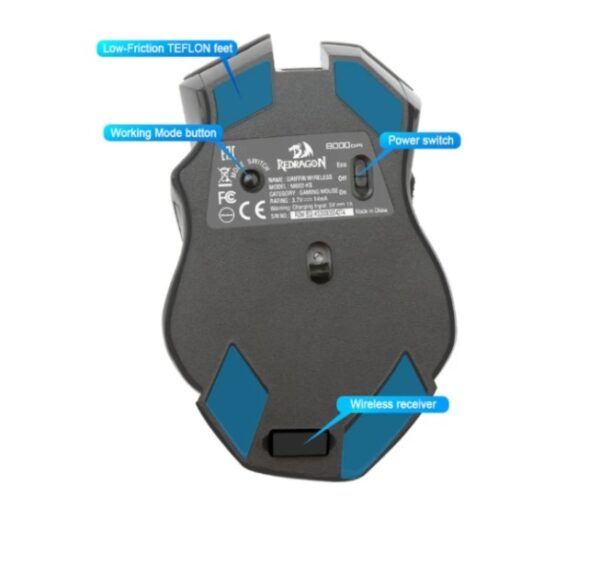 Mouse/Ratón Alambrico | Gaming Fashion M602 - Imagen 4
