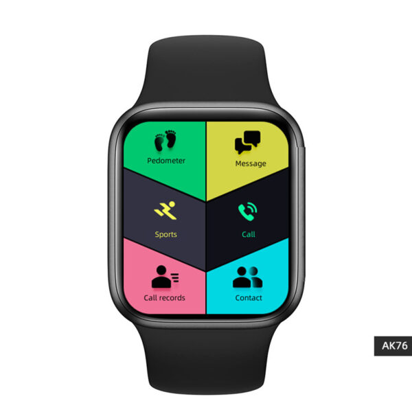 Bluetooth Call MTK2502C Smart Bracelet 3D Dynamic Custom Dial Game Sports Watch - Imagen 2