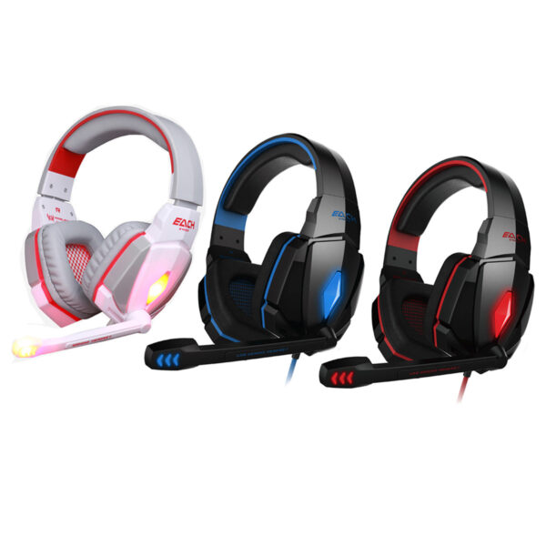 Head-mounted Gaming Computer Gaming Headset Anti-noise Band Microphone - Imagen 6