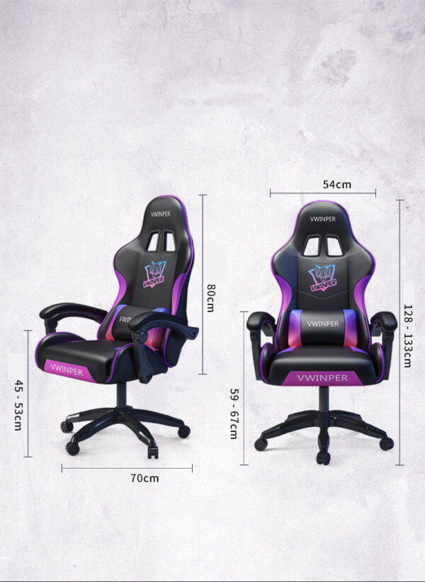 Gaming Computer Chair Home Office Reclining - Imagen 10