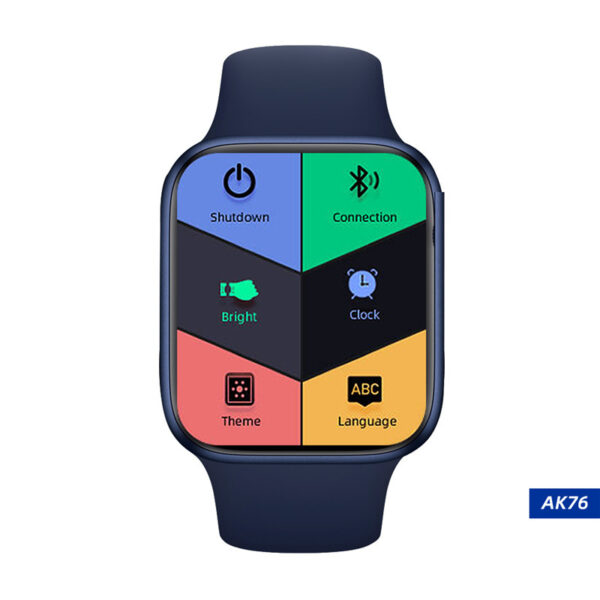 Bluetooth Call MTK2502C Smart Bracelet 3D Dynamic Custom Dial Game Sports Watch - Imagen 6