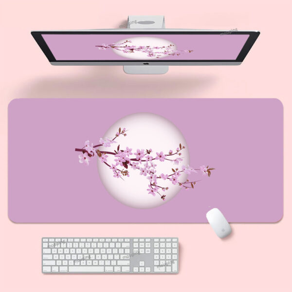 New Natural Rubber Gaming Keyboard Mouse Pad - Imagen 3