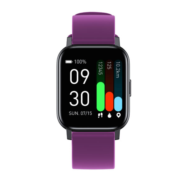 Body Temperature Push Heart Rate Alarm Pedometer Waterproof Smart Watch - Imagen 5