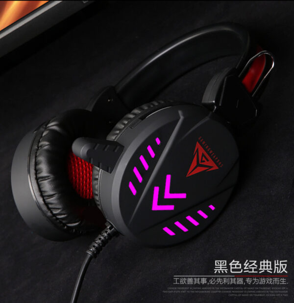 Gaming Headset With Microphone And Heavy Bass - Imagen 2