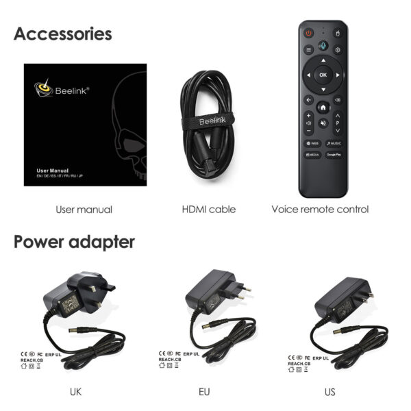 TV Box Beelink GT King Pro Amlogic S922X-H - Imagen 5