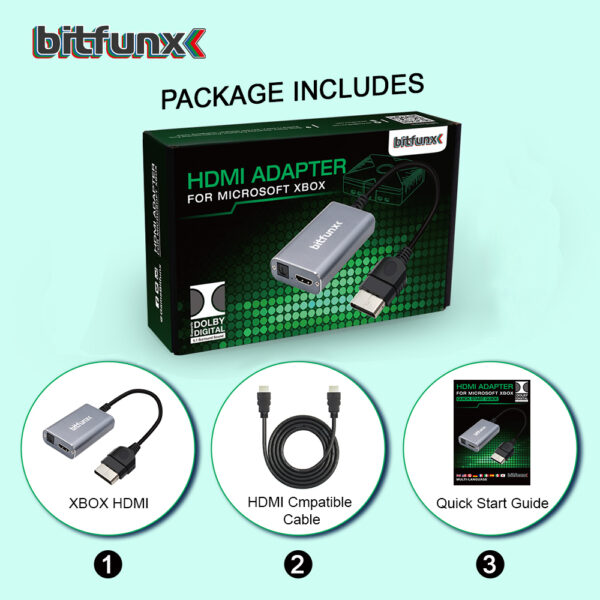Adaptador HDMI para XBOX Clasica | HDMI Adapter for XBOX Classic - Imagen 4