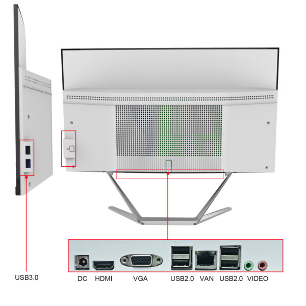 Ordenador/PC todo en Uno | 27 Pulgadas | Curvo | Core i3 i5 i7 - Imagen 3