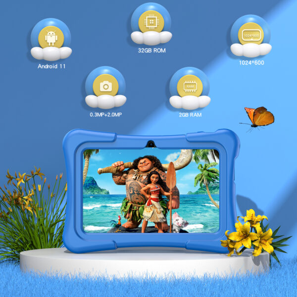 Tablet K7 PRO | Android 11 | 7 Pulgadas | 2GB RAM + 32GB ROM - Imagen 2