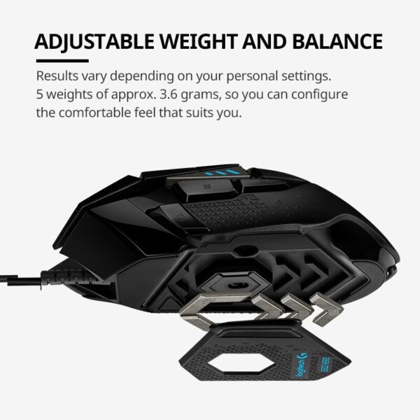 Mouse/Ratón Alambrico | Logitech G502 Hero Wired - Imagen 3