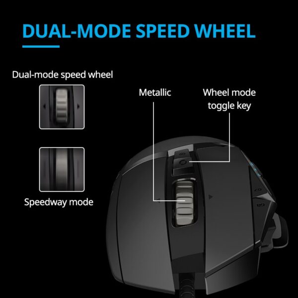 Mouse/Ratón Alambrico | Logitech G502 Hero Wired - Imagen 4