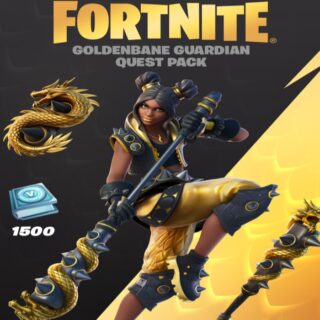 Fortnite - Goldenbane Guardian Quest Pack + 1500 V-Bucks Challenge US XBOX One / Xbox Series X|S CD Key
