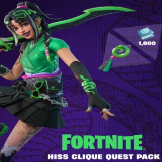 Fortnite - Hiss Clique Quest Pack + 1000 V-Bucks Challenge DLC BR XBOX One / Xbox Series X|S CD Key
