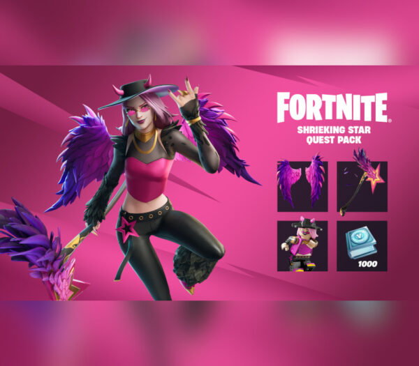 Fortnite - Shrieking Star Quest Pack DLC CO XBOX One / Xbox Series X|S CD Key