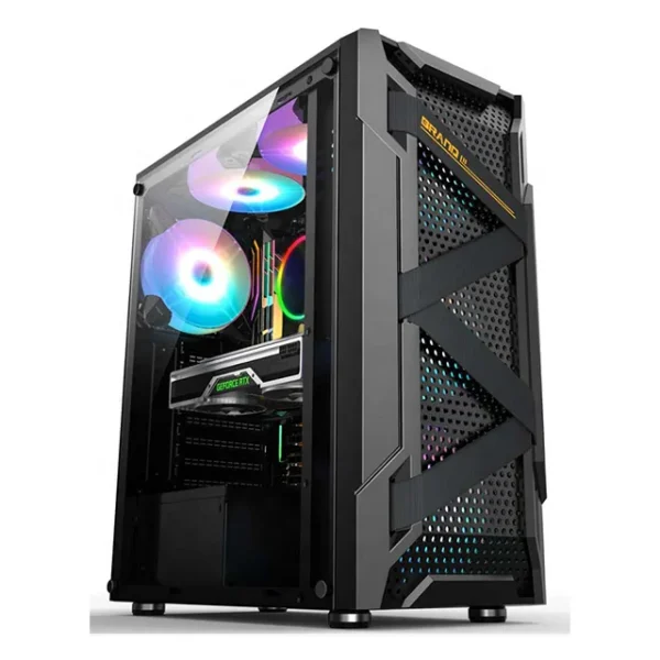 Case PC | Gamer con Vidrio Templado y Led RGB | Micro ATX/ITX-ATX/M - Imagen 5