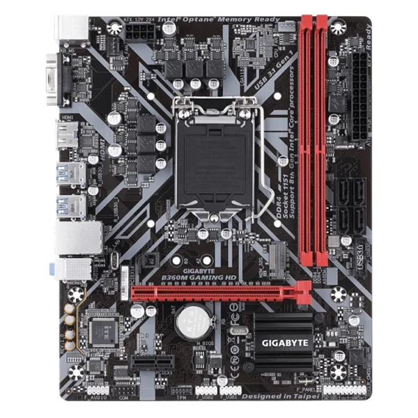 Tarjeta madre/Motherboard | GIGABYTE B360M GAMING Intel B360 |  LGA 1151