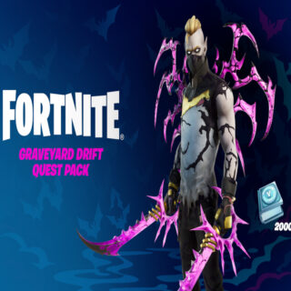 Fortnite - Graveyard Drift Quest Pack + 2000 V-Bucks Challenge AR XBOX One CD Key