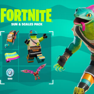 Fortnite - Sun & Scales Pack DLC US XBOX One / Xbox Series X|S CD Key