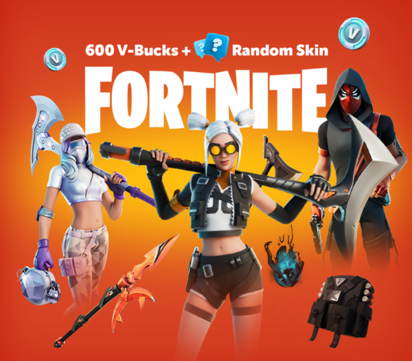 Fortnite - 600 V-Bucks + Random Skin ZA XBOX One / Xbox Series X|S CD Key