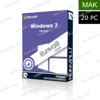 Windows 7 Home | Retail | 20 PC | Licencia