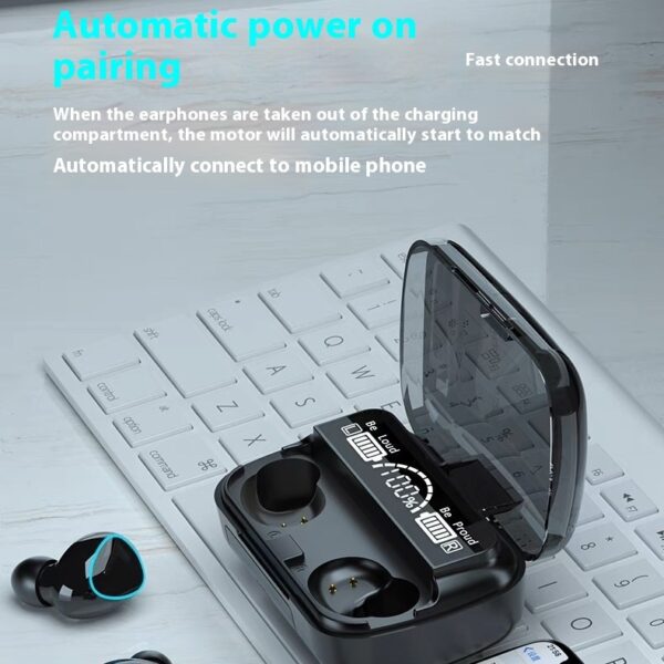 Auriculares estéreo M10 | Deportivos con pantalla digital - Imagen 2