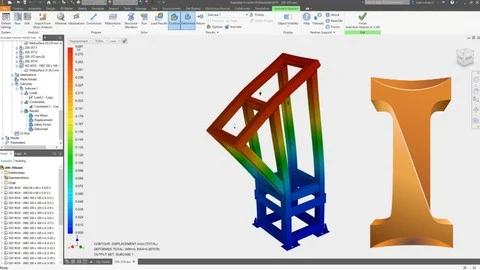 Autodesk Inventor Nastran runvalli