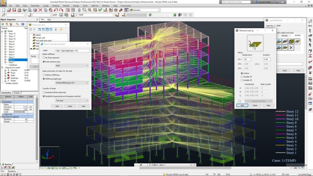 Autodesk Robot Structural Analysis runvalli