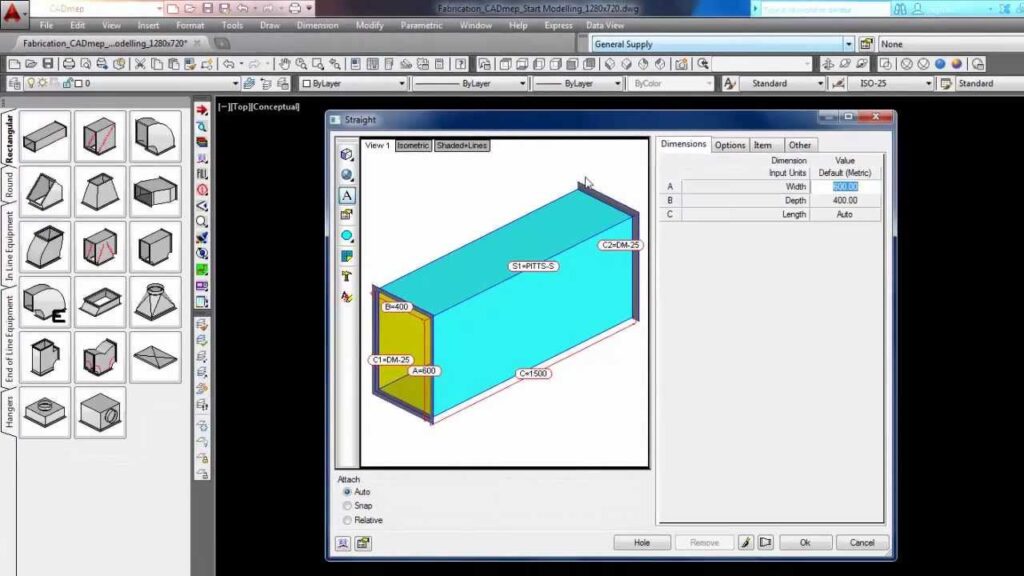 Autodesk Fabrication ESTmep runvalli