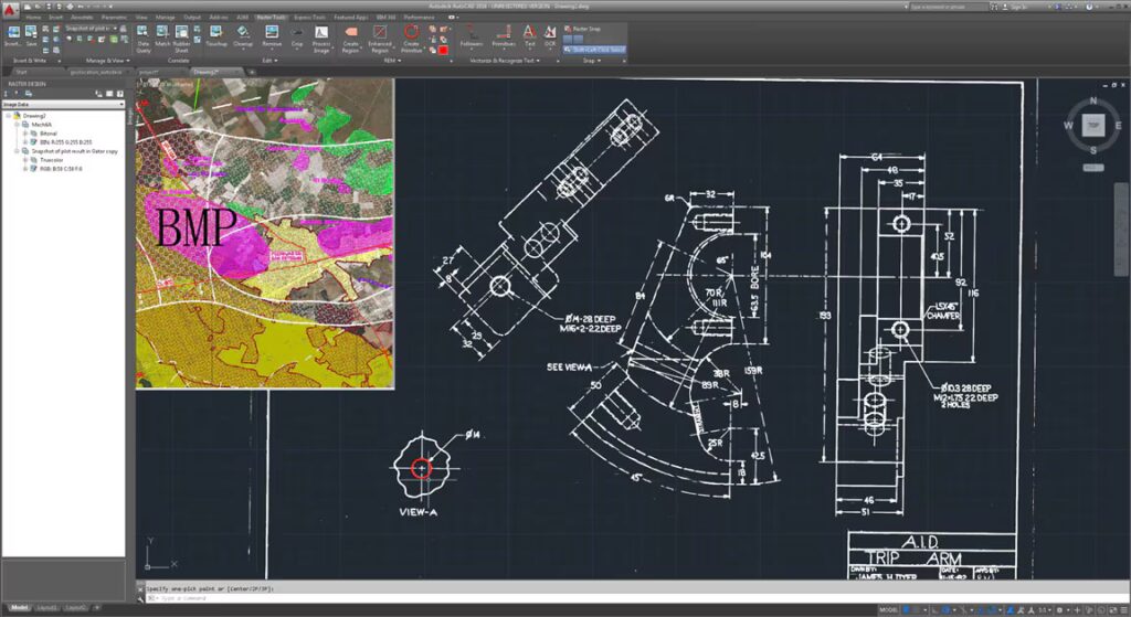 Autodesk AutoCAD Raster Design runvalli